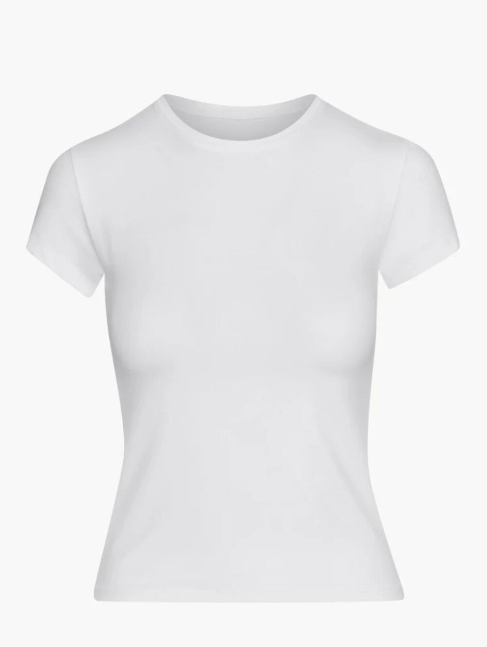 Classic White Crewneck Women's Tee